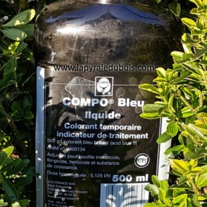 COMPO BLEU «marqueur pour visualiser les pulvérisations»
